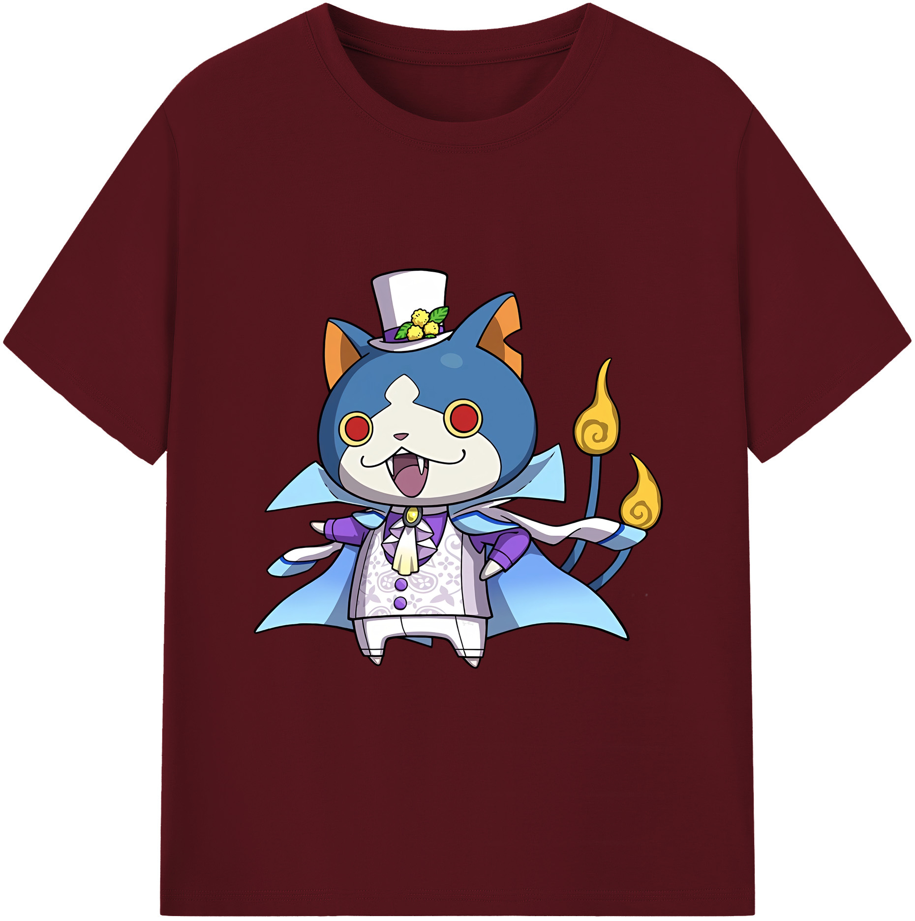 （画像用） 妖怪ウォッチ Yo-kai Watch 綿100％半袖Tシャツ（フロントプリント）